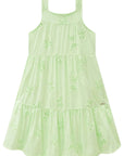 Vestido em Laise Borboleta 84586 Infanti Infantil Menina