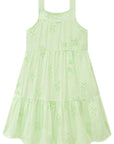Vestido em Laise Borboleta 84586 Infanti Infantil Menina