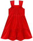 Vestido em Laise Bordada 98079 Infanti Infantil Menina