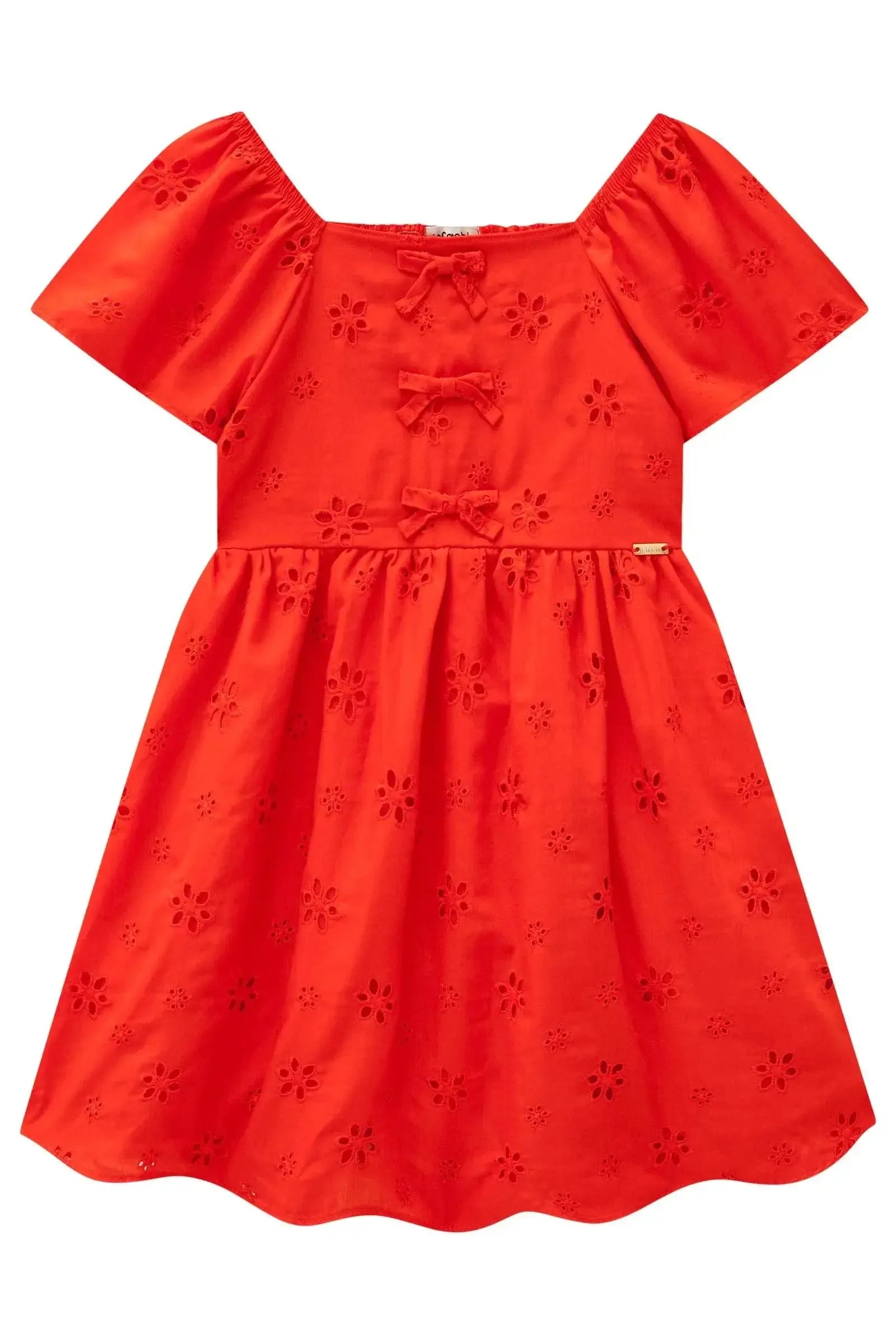 Vestido em Laise Sunny 87244 Infanti Infantil Menina