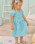 Vestido em Linho Bordado Dolce e Calcinha em Malha Fresh 75166 Infanti