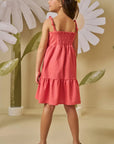 Vestido em Linho com Elastano 87956 Infanti Infantil Menina