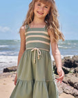 Vestido em Linho com Elastano 97542 Infanti Infantil Menina