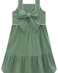 Vestido em Linho com Elastano 97542 Infanti Infantil Menina