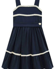 Vestido em Linho Santorine com Elastano 97092 Infanti Infantil Menina