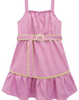 Vestido em Linho Washed com Elastano 76819 Infanti