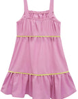 Vestido em Linho Washed com Elastano 76819 Infanti