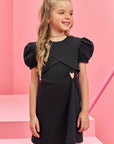 Vestido em Malha Bubble Confort 76151 Infanti