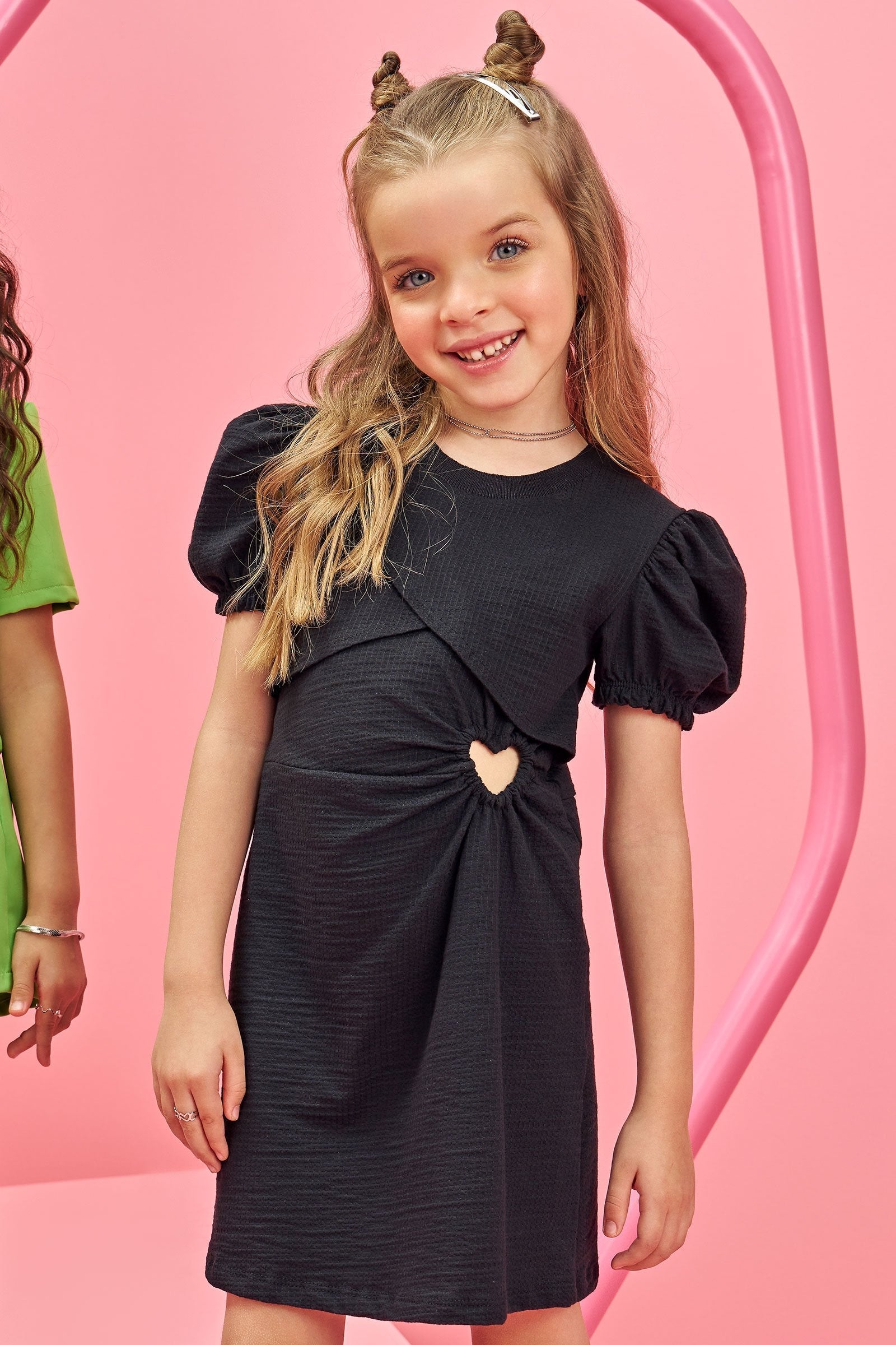 Vestido em Malha Bubble Confort 76151 Infanti