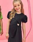 Vestido em Malha Bubble Confort 76151 Infanti