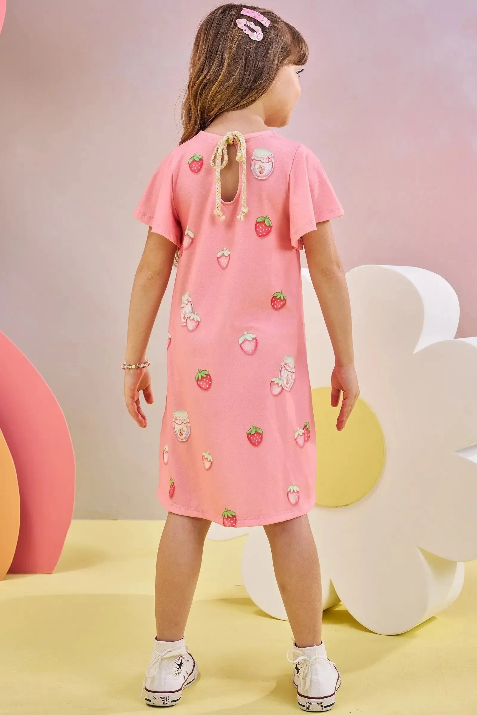 Vestido em Malha Fresh 82835 Infanti Infantil Menina