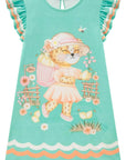 Vestido em Malha Fresh 82918 Infanti Infantil Menina