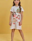 Vestido em Malha Fresh 82920 Infanti Infantil Menina