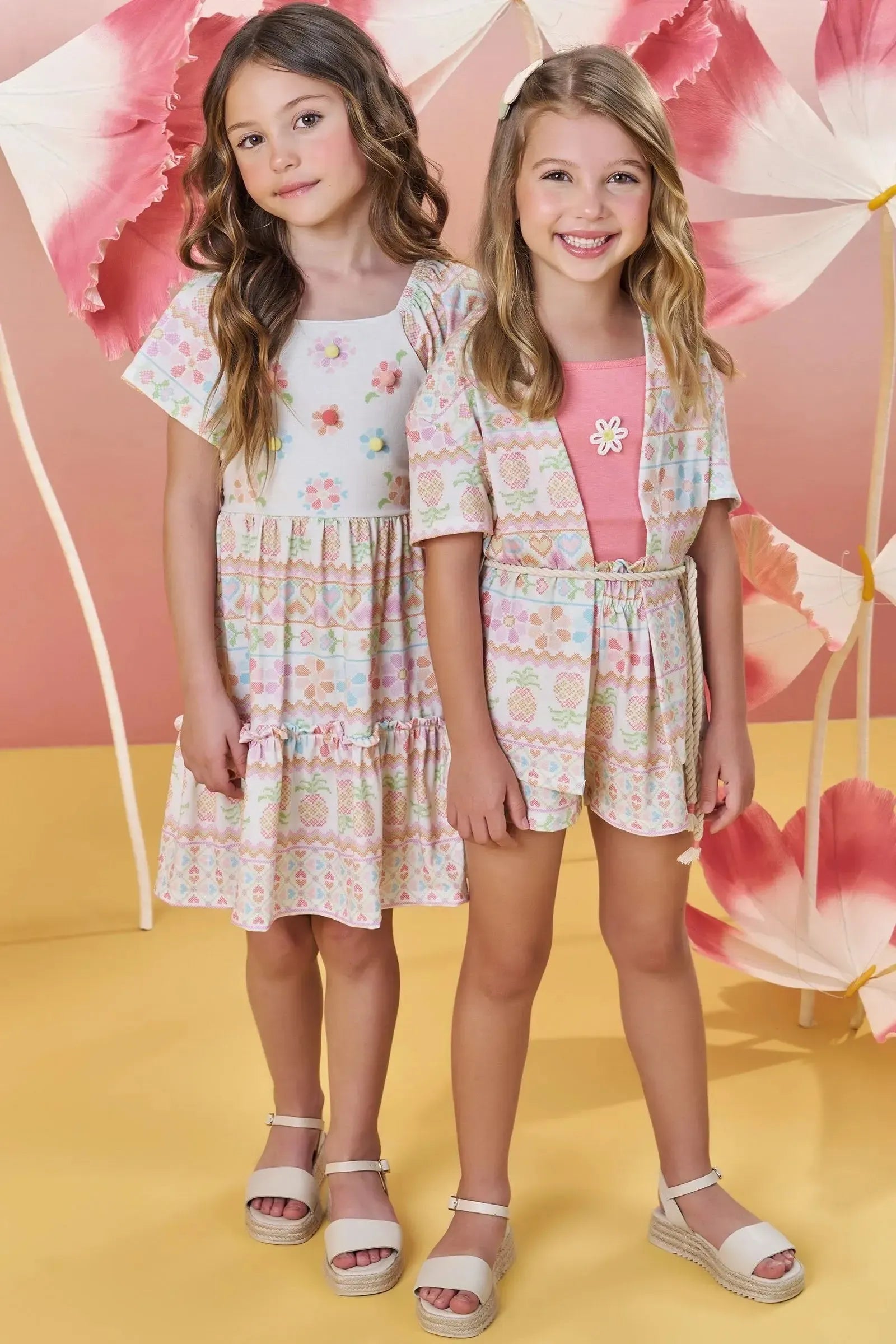 Vestido em Malha Fresh 82930 Infanti Infantil Menina