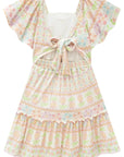 Vestido em Malha Fresh 82930 Infanti Infantil Menina
