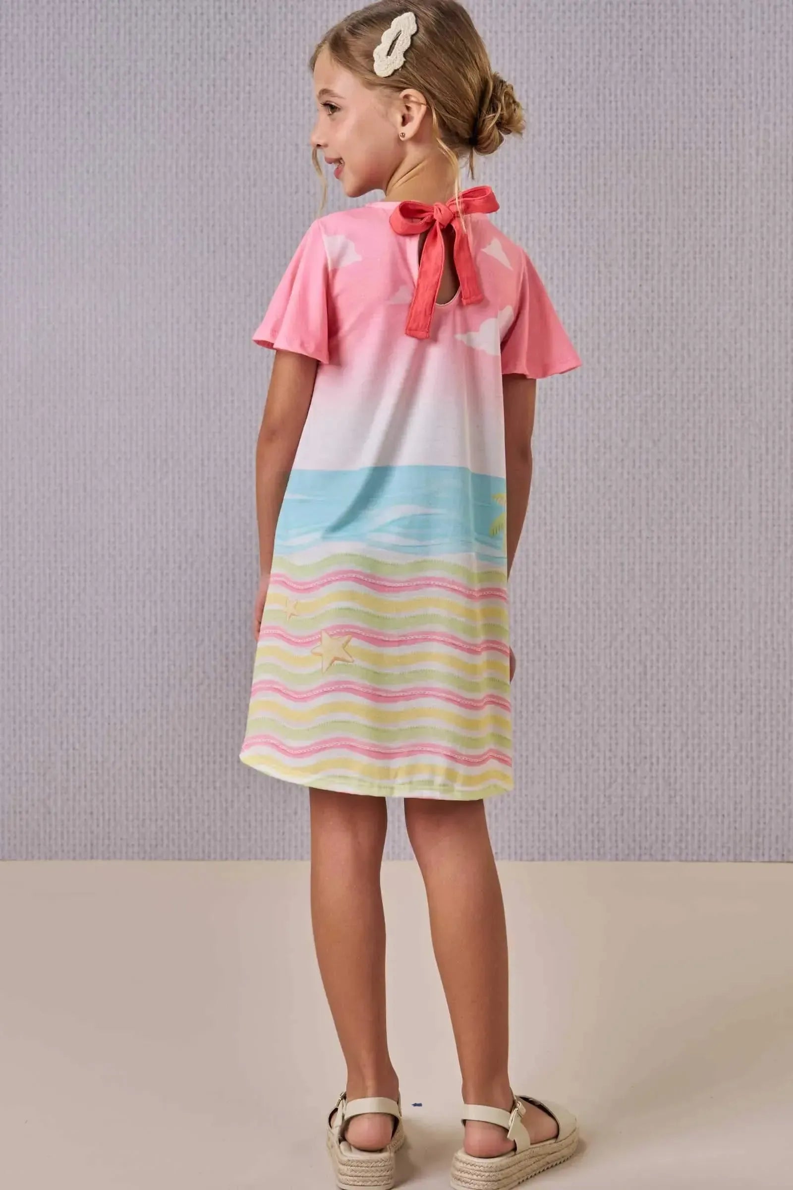 Vestido em Malha Fresh 86485 Infanti Infantil Menina