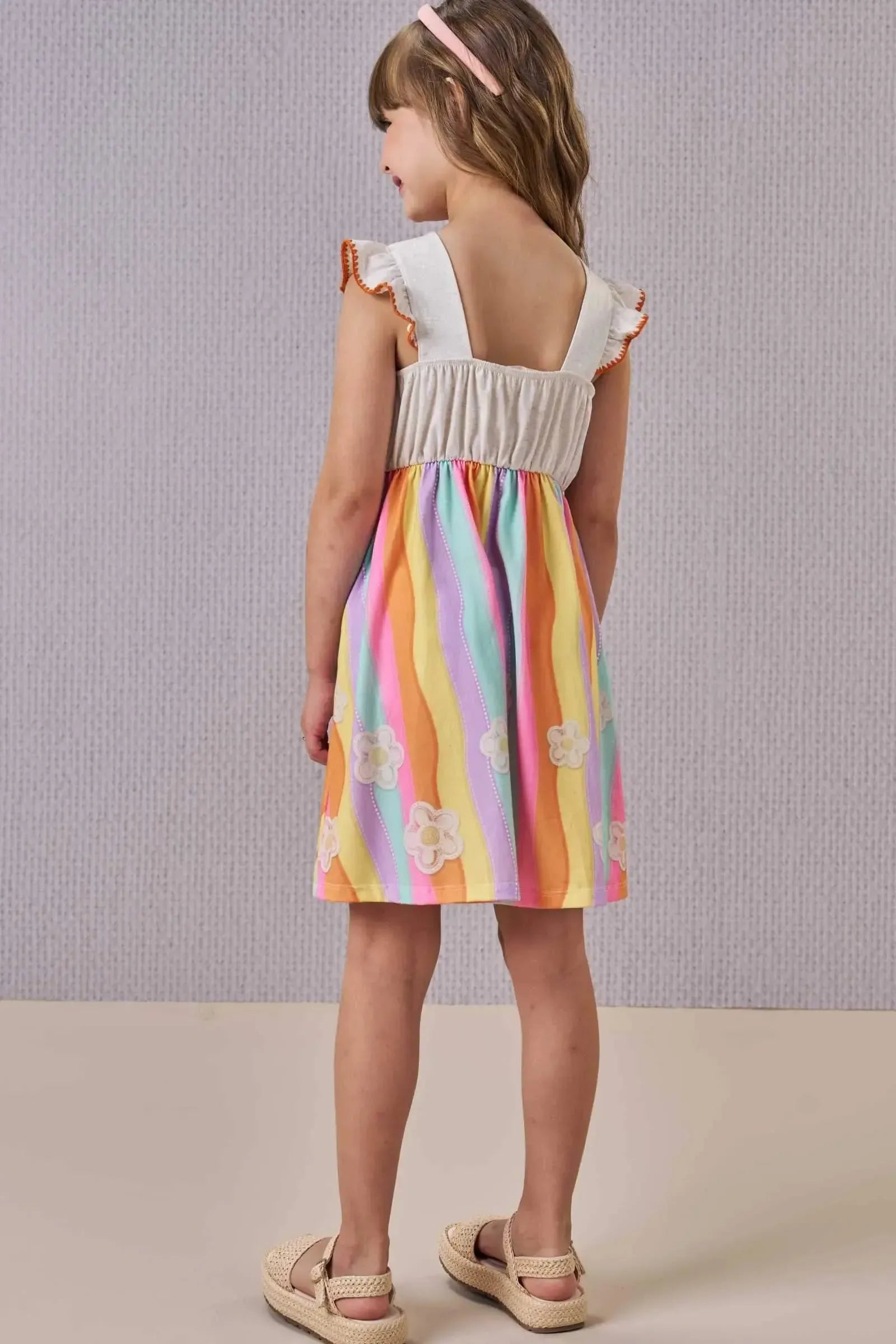 Vestido em Malha Fresh 86513 Infanti Infantil Menina