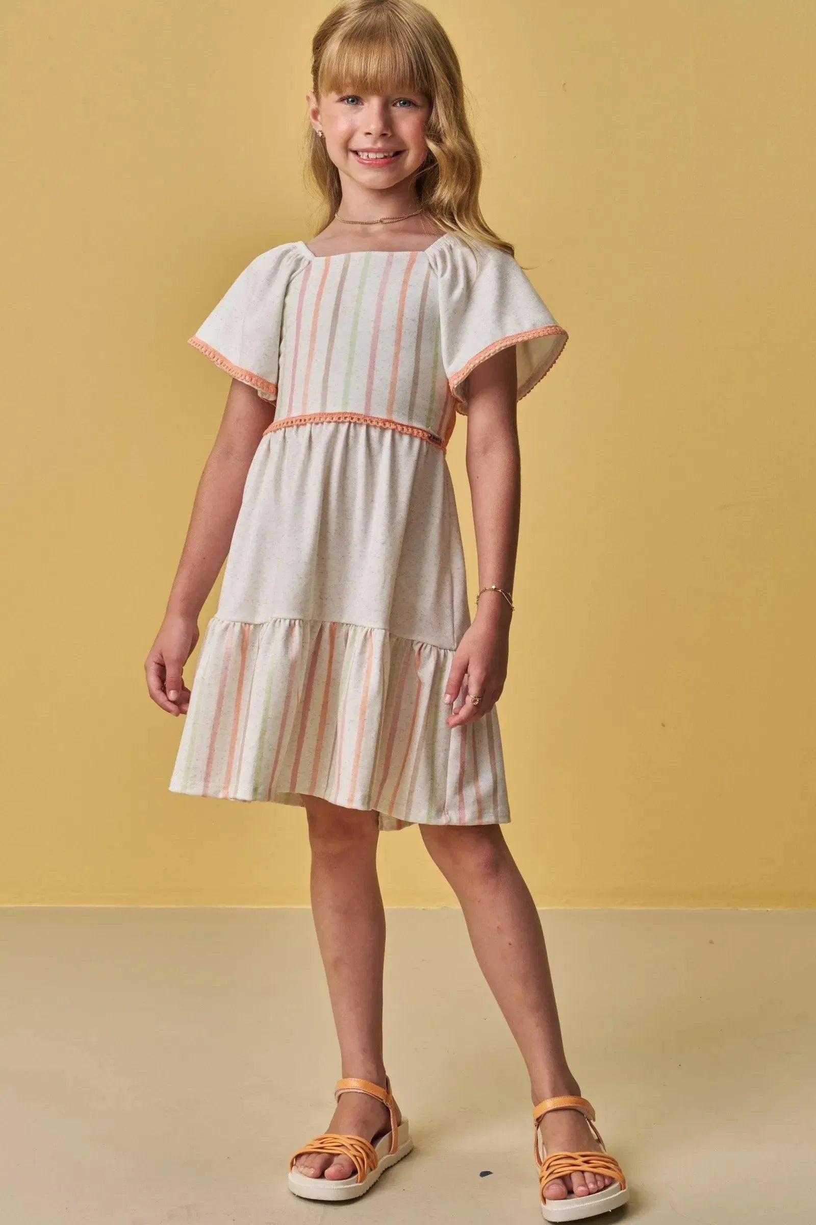 Vestido em Malha Fresh 87954 Infanti Infantil Menina