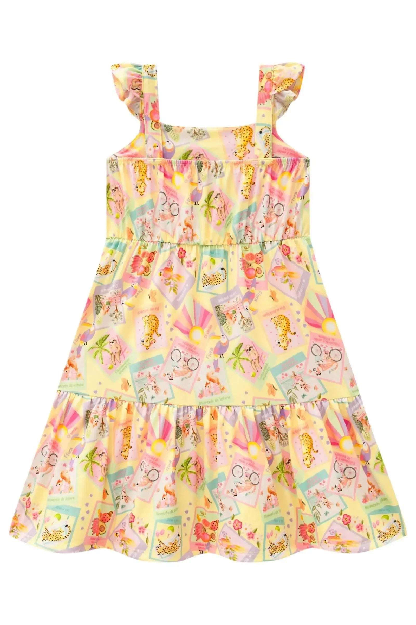 Vestido em Malha Fresh 88111 Infanti Infantil Menina