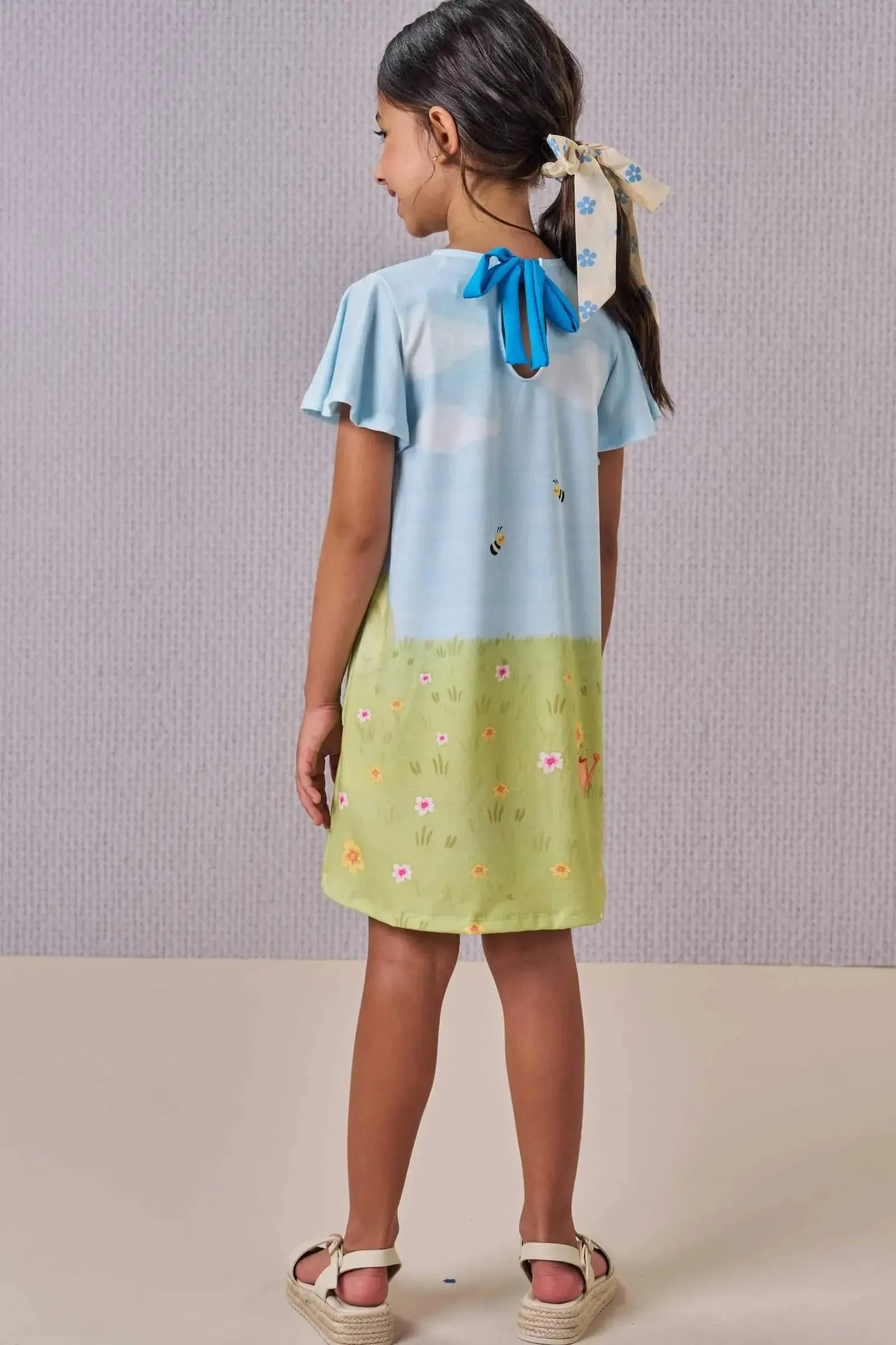 Vestido em Malha Fresh 88920 Infanti Infantil Menina