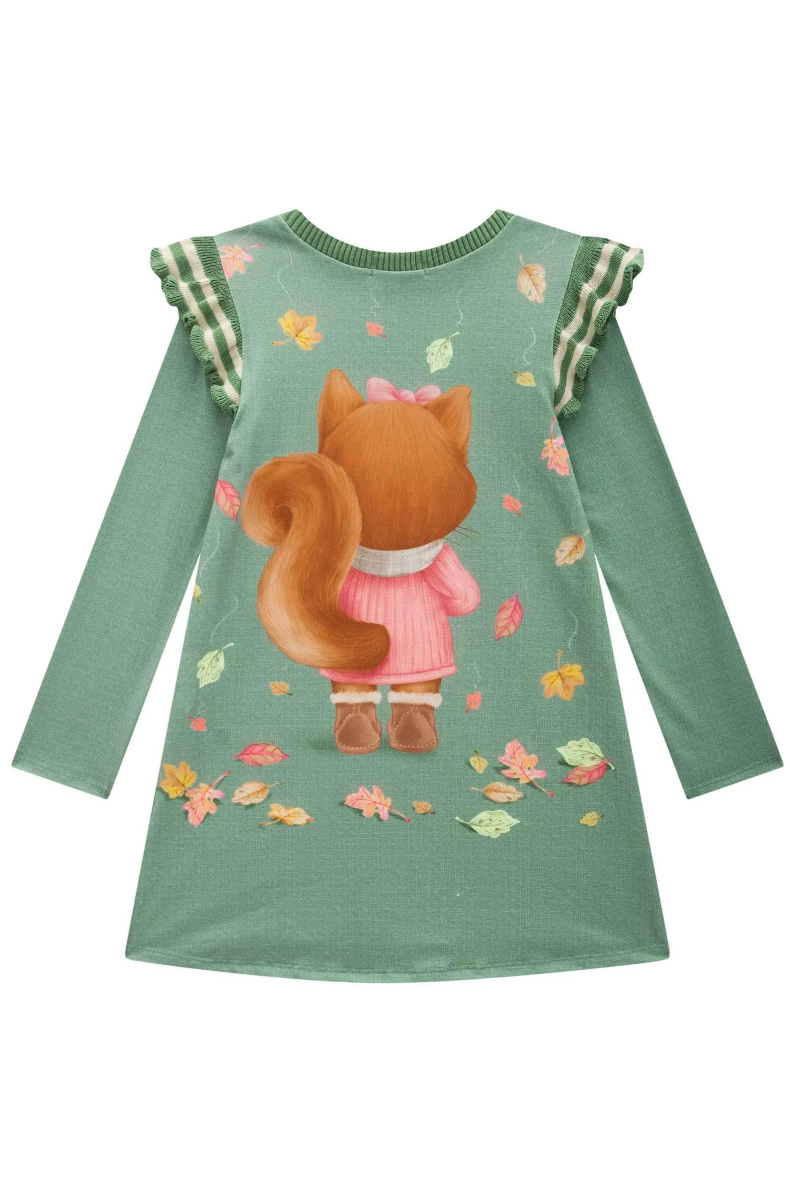 Vestido em Malha Fresh 89170 Infanti Infantil Menina