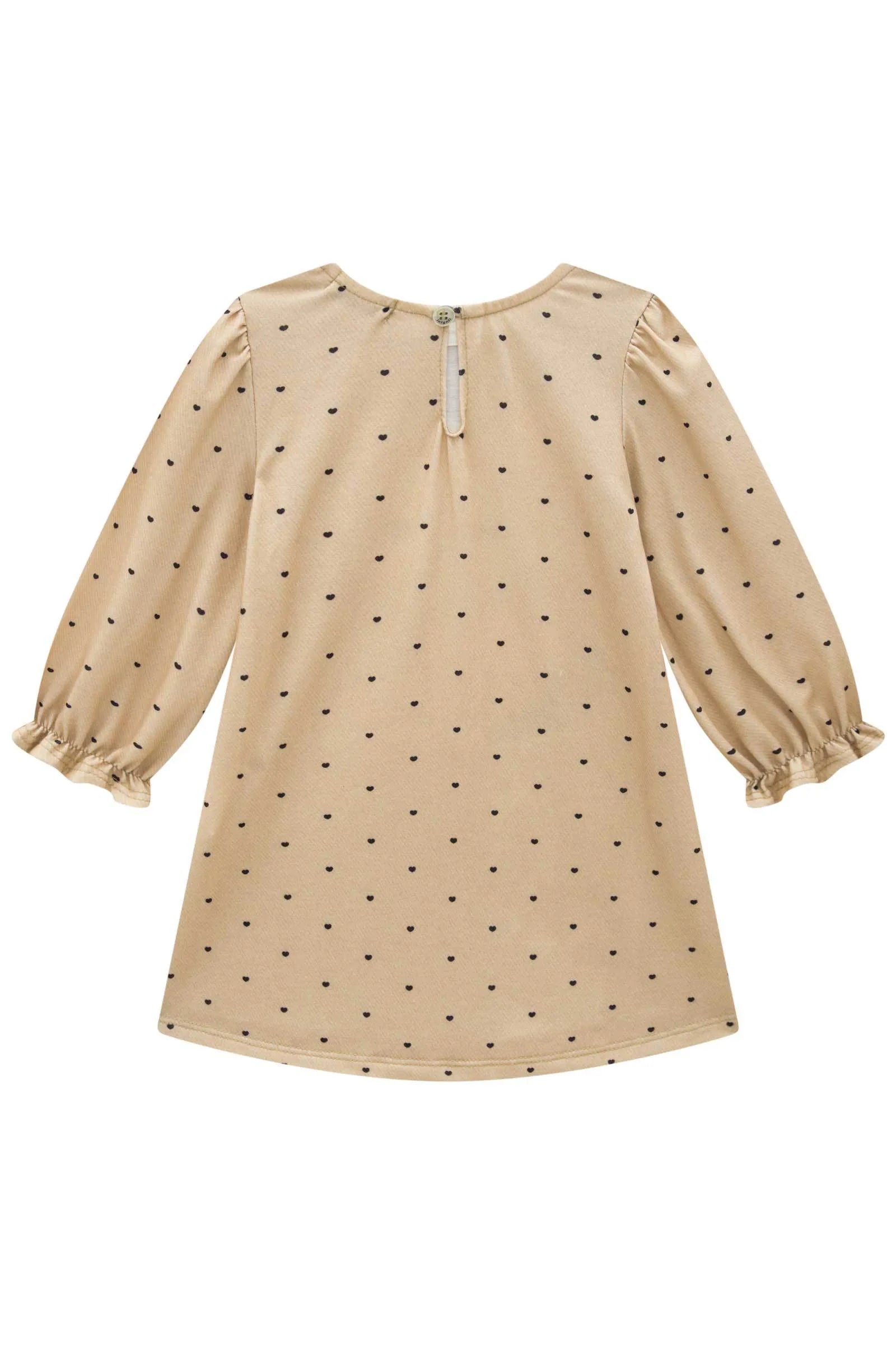 Vestido em Malha Fresh 90491 Infanti Bebê Menina