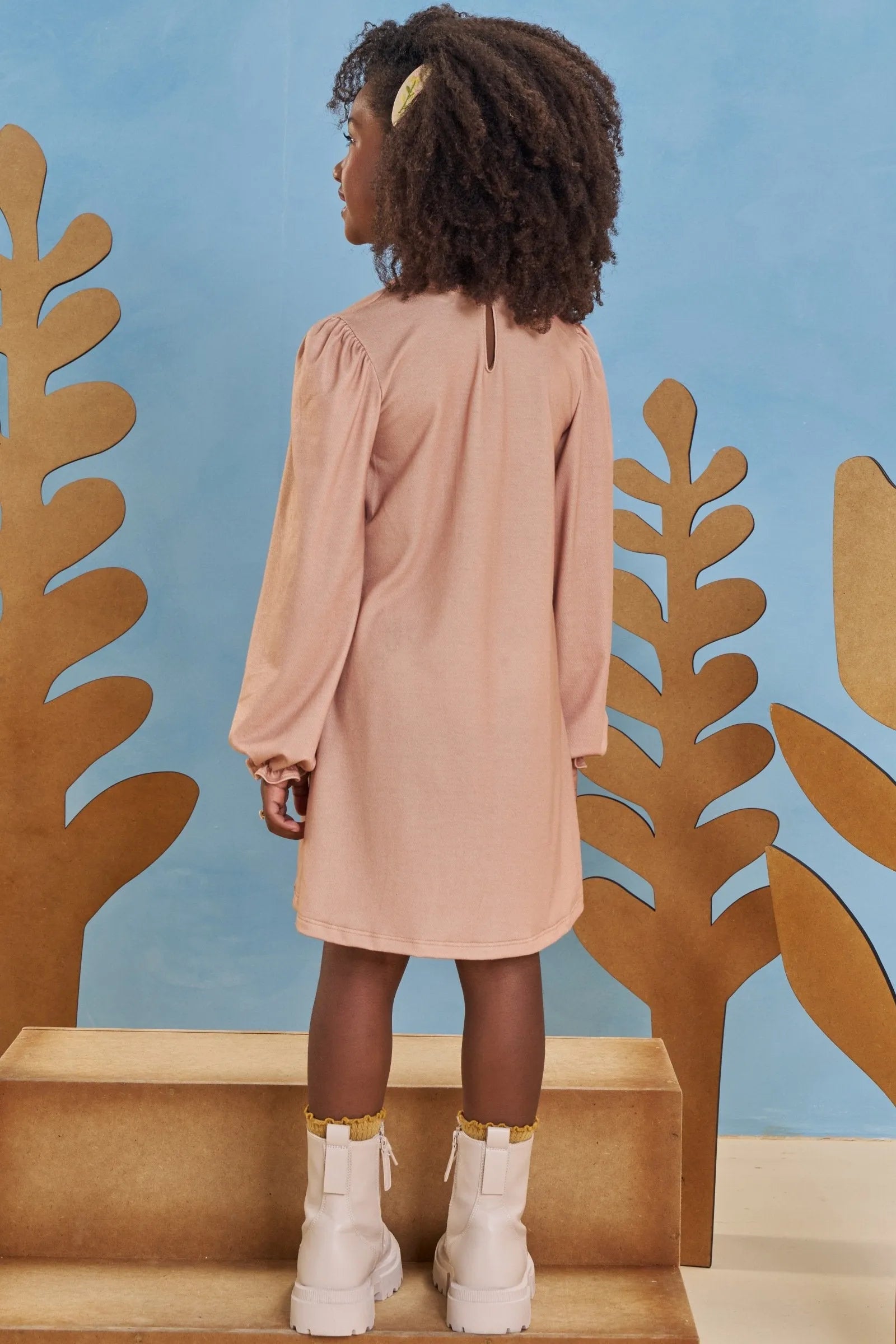 Vestido em Malha Fresh 91848 Infanti Infantil Menina