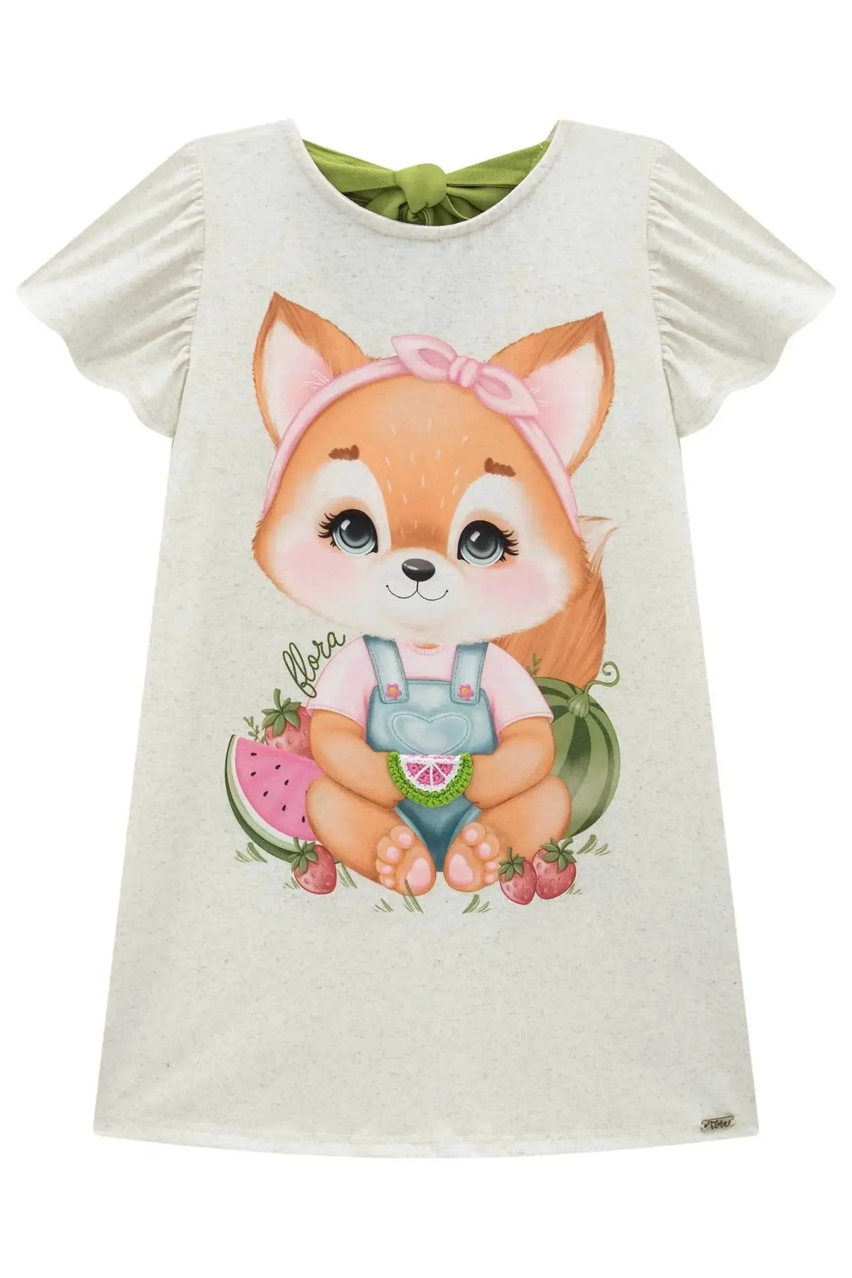 Vestido em Malha Fresh 93225 Infanti Infantil Menina