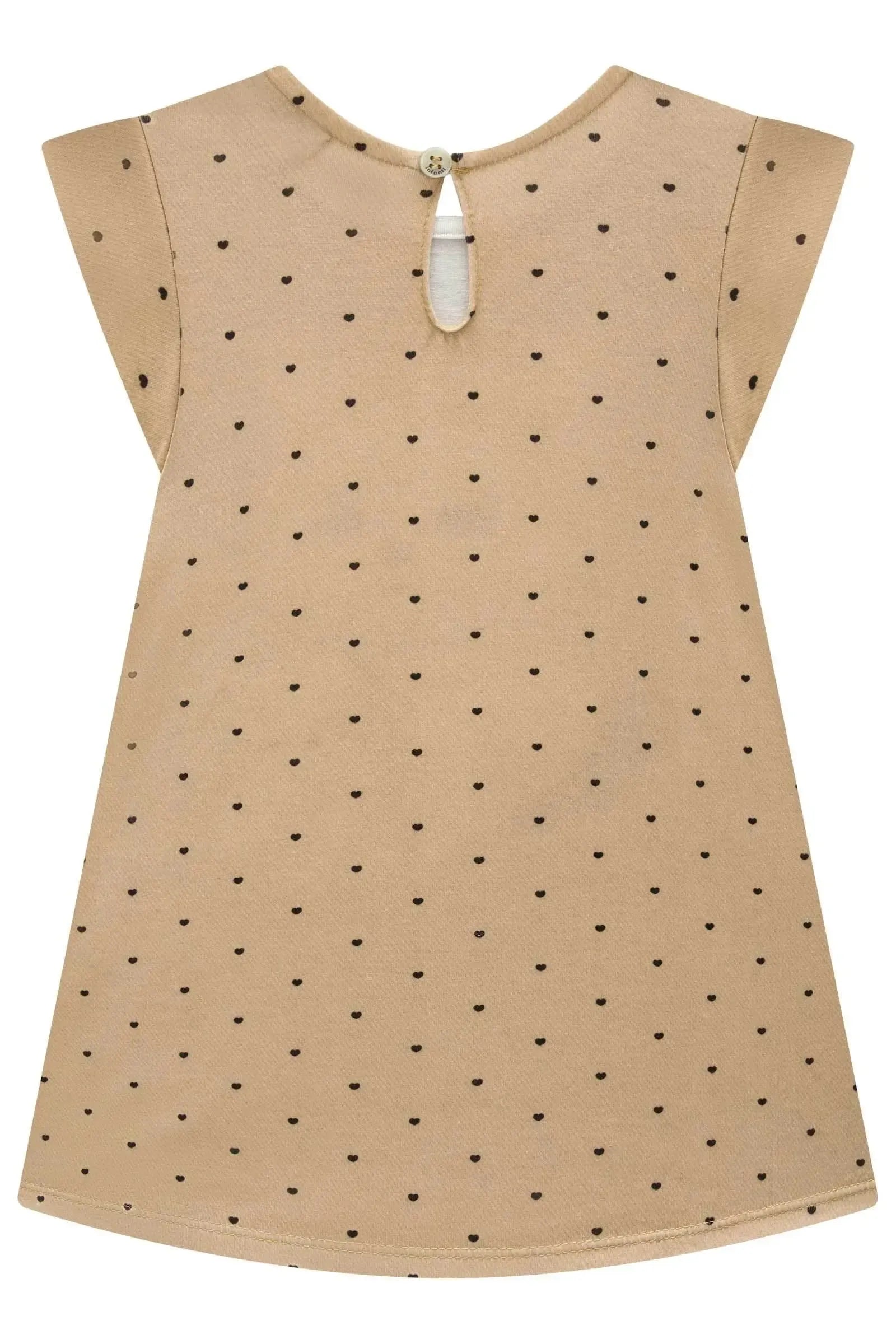 Vestido em Malha Fresh 93449 Infanti Bebê Menina