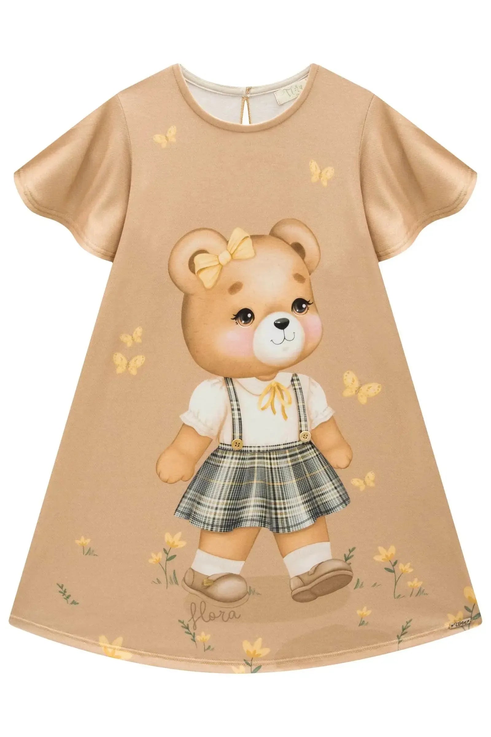 Vestido em Malha Fresh 93510 Infanti Infantil Menina