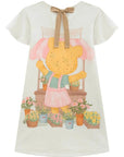 Vestido em Malha Fresh 94485 Infanti Infantil Menina