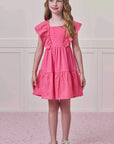 Vestido em Malha Fresh e Laise Verano 96783 Infanti Infantil Menina