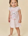 Vestido em Malha Fresh e Tule 81844 Infanti