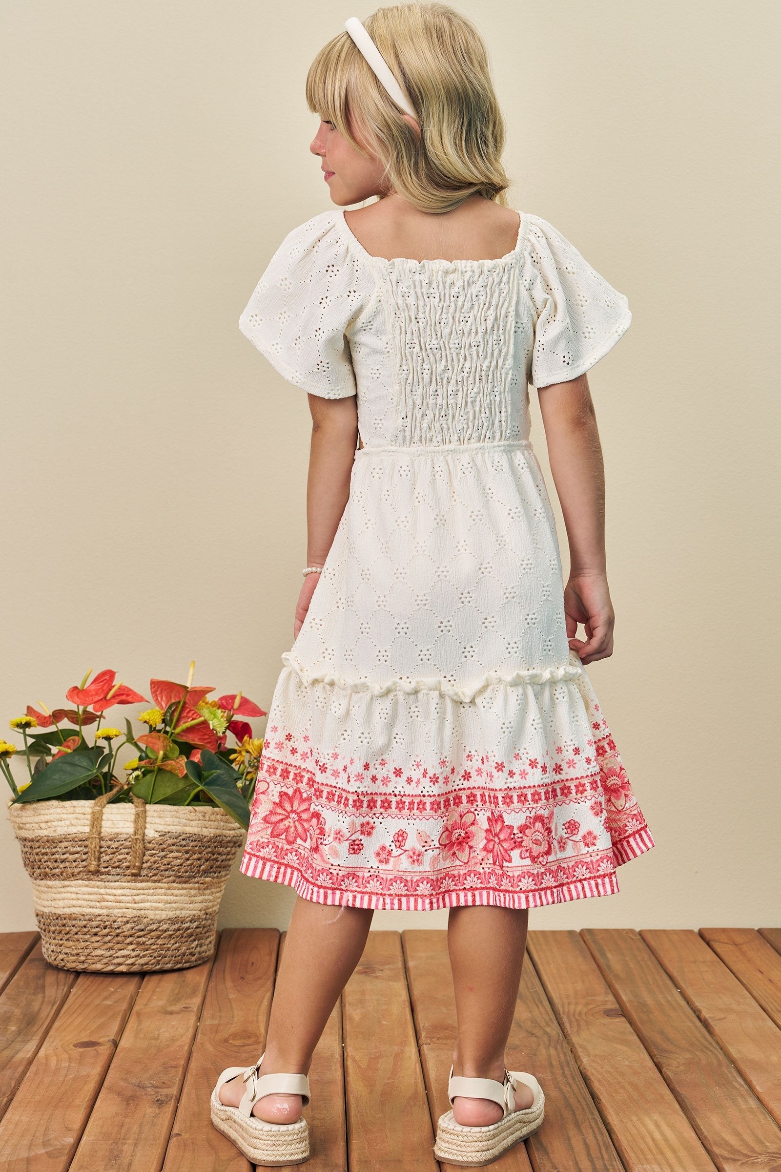 Vestido em Malha Laise 77094 Infanti