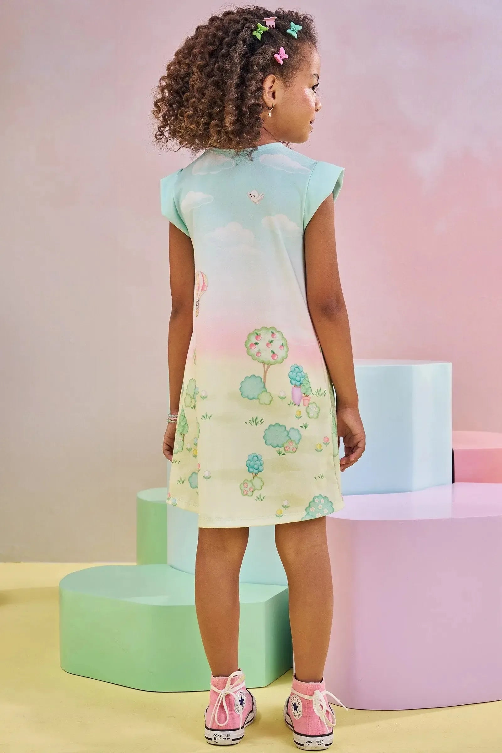 Vestido em Malha Power 83019 Infanti Infantil Menina