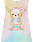 Vestido em Malha Power 86598 Infanti Infantil Menina