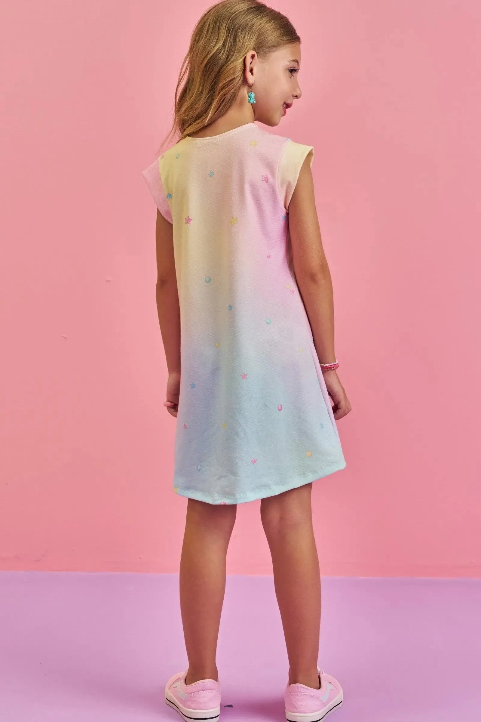 Vestido em Malha Power 86598 Infanti Infantil Menina