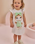 Vestido em Malha Power 87078 Infanti Bebê Menina