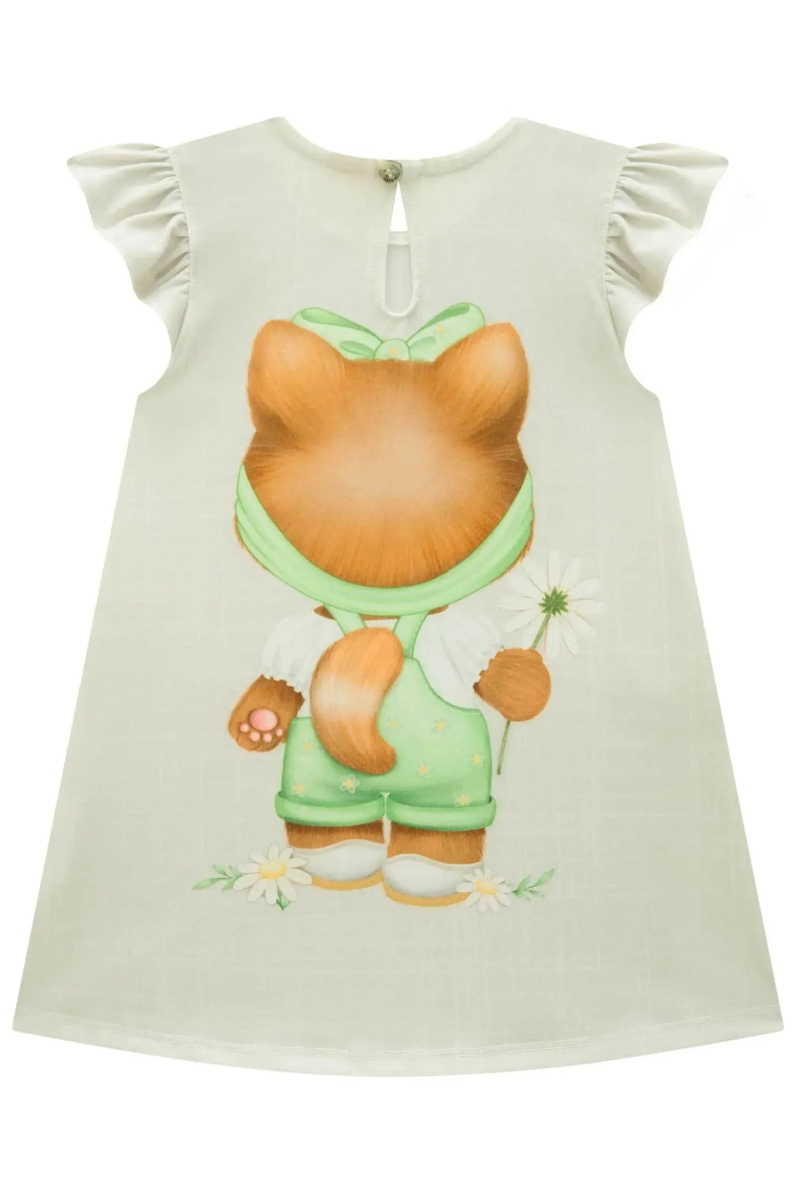 Vestido em Malha Power 87078 Infanti Bebê Menina