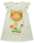 Vestido em Malha Power 87078 Infanti Bebê Menina