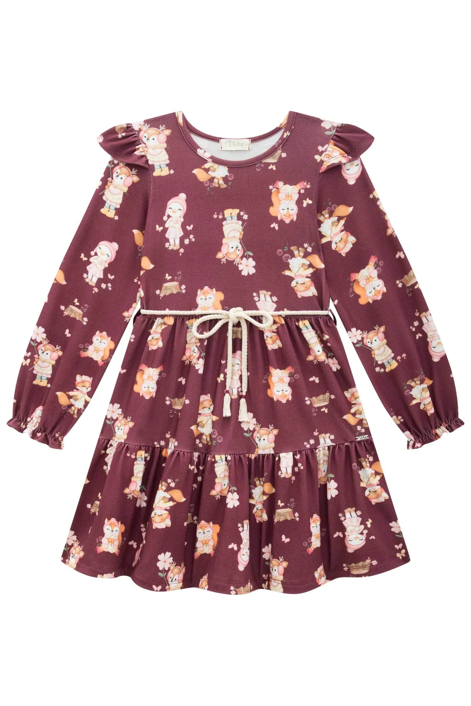 Vestido em Malha Power 90495 Infanti Infantil Menina
