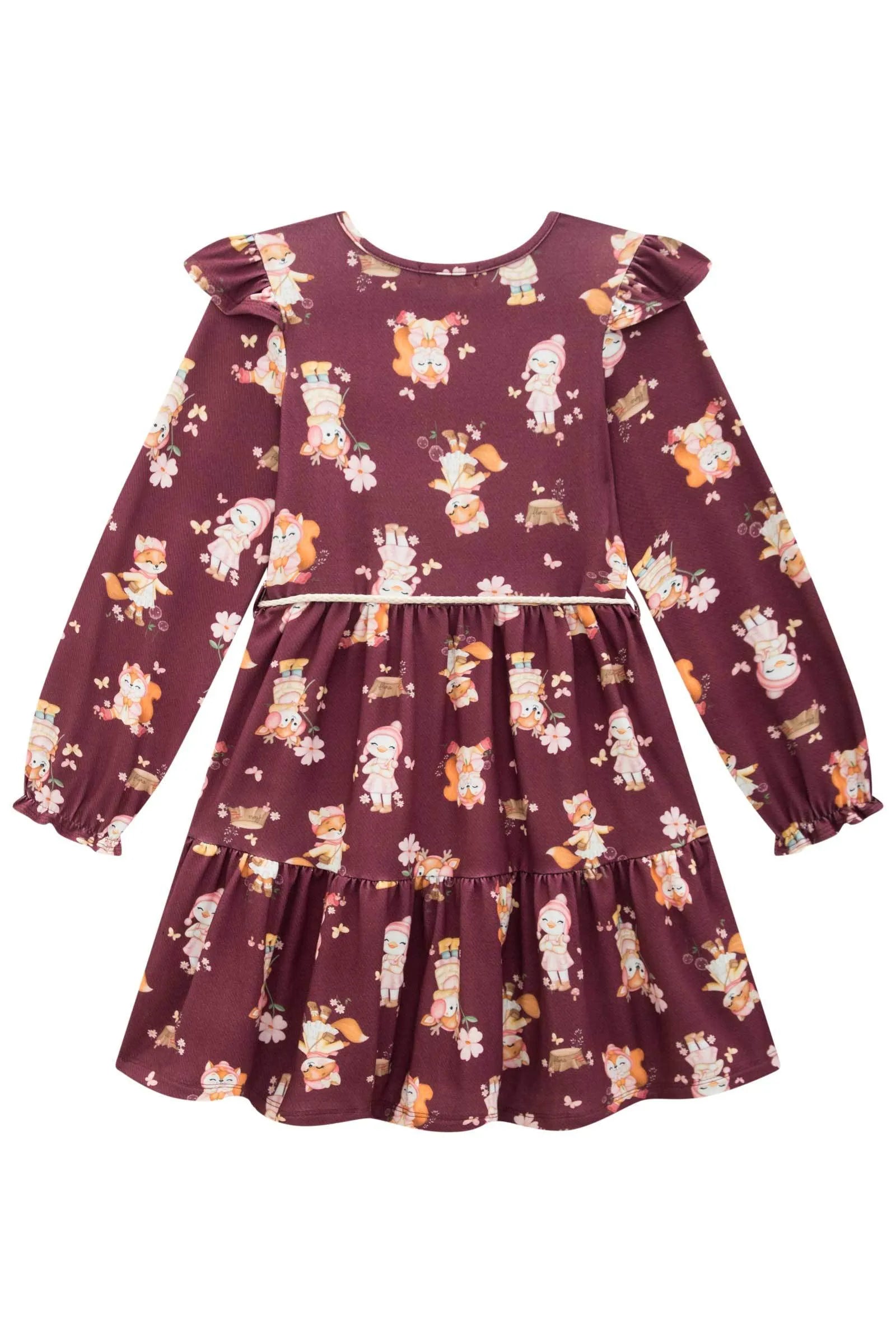 Vestido em Malha Power 90495 Infanti Infantil Menina