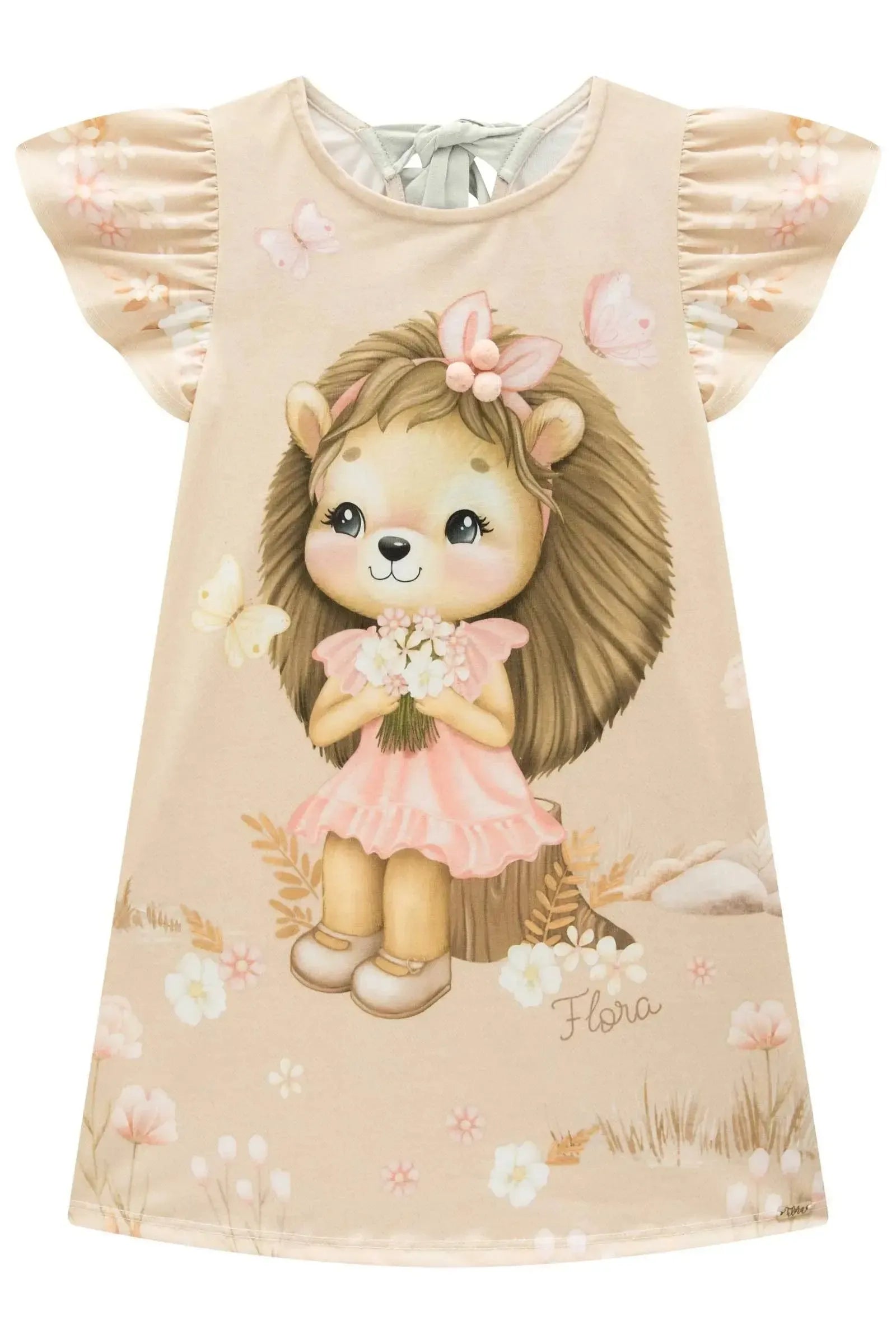 Vestido em Malha Power 93360 Infanti Infantil Menina