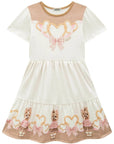 Vestido em Malha Power 93471 Infanti Infantil Menina