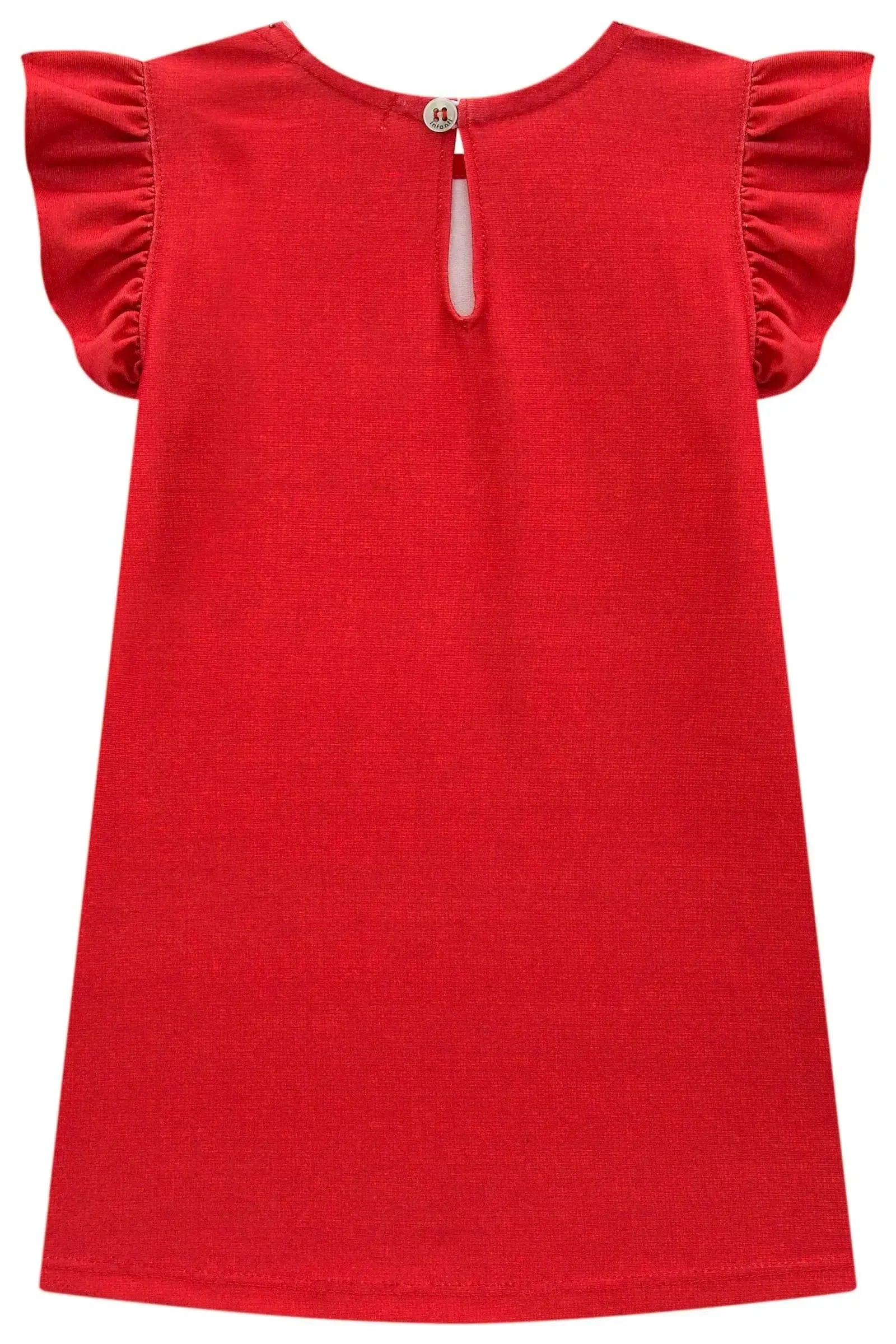 Vestido em Malha Power 94513 Infanti Bebê Menina