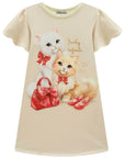 Vestido em Malha Power 97959 Infanti Infantil Menina