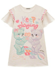 Vestido em Malha Power 99145 Infanti Infantil Menina
