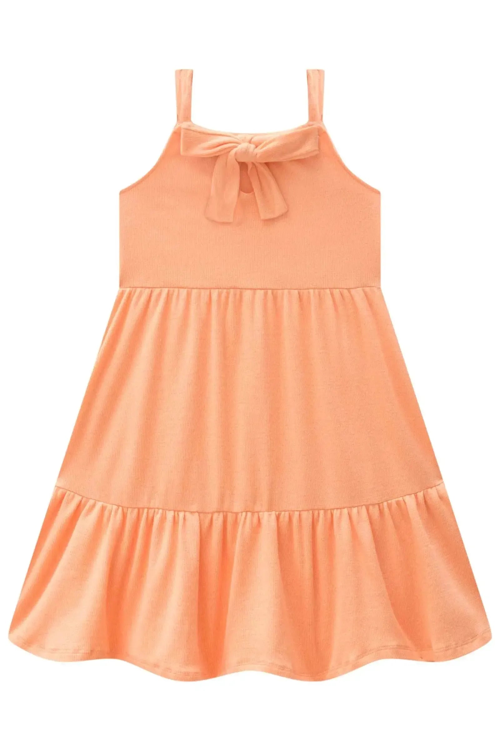 Vestido em Malha Texturizada 88132 Infanti Infantil Menina