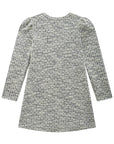 Vestido em Malha Tweed 90333 Infanti Infantil Menina