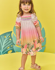 Vestido em Malha Wave 73726 Infanti